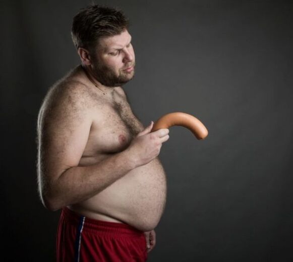 The result of the disease